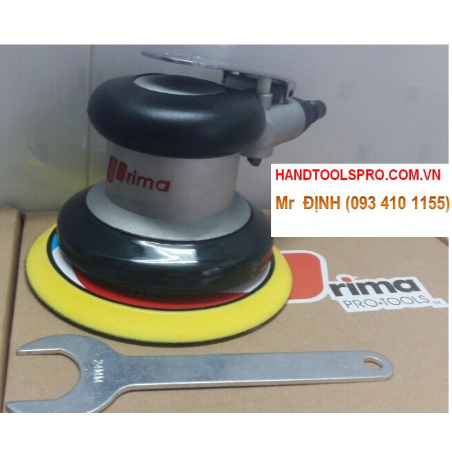 Máy chà nhám hơi tròn cốt thép 125mm Prima