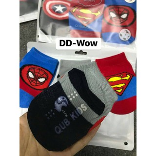 Combo 10 Đôi Tất Trẻ Em Họa Tiêt Siêu Nhân