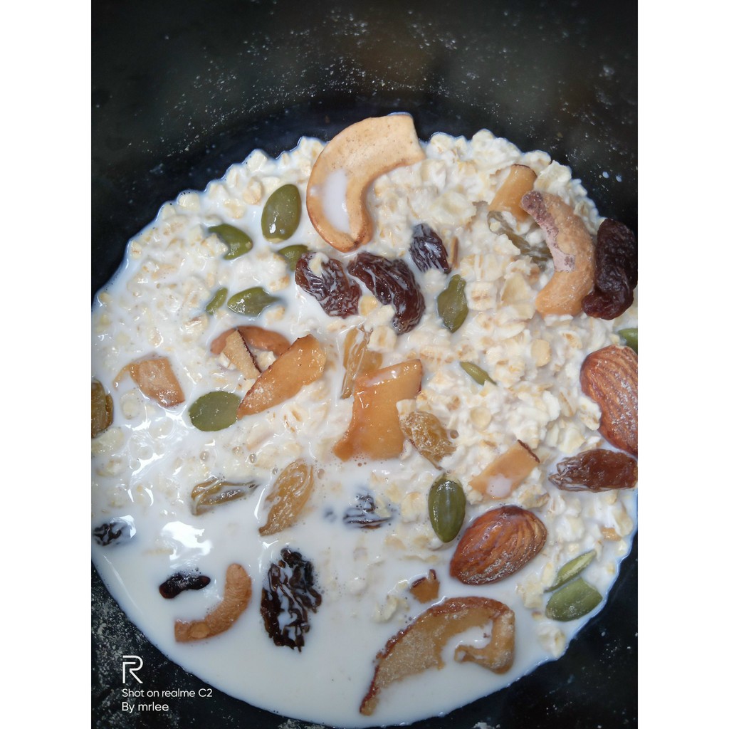 (TẶNG KÈM KHẨU TRANG Y TẾ) Ngũ Cốc Ăn Kiêng Không Đường, Không Chất Bảo Quản 500gr | BigBuy360 - bigbuy360.vn