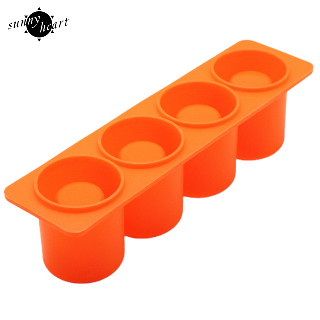 Khuôn Làm Đá Viên Hình Trụ Mềm Tháo Được Đa Năng Dành Cho Nhà Bếp