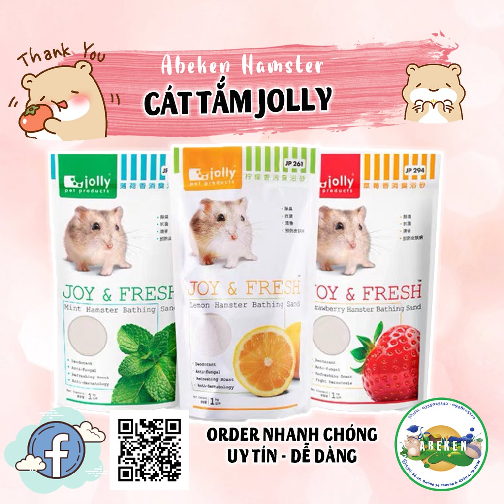 Cát tắm Jolly cao cấp