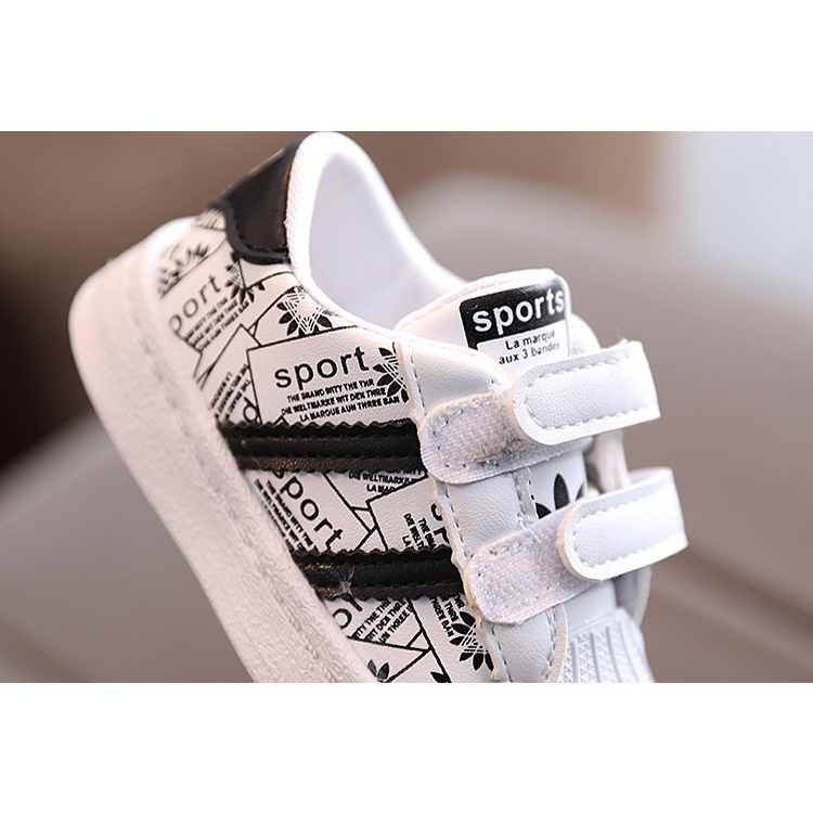 SUGE Giày Thể Thao 2 Sọc Chống Trượt Thời Trang Mùa Xuân Cho Bé