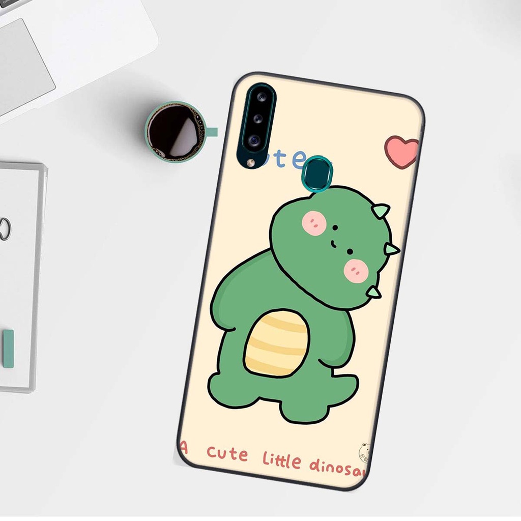 Ốp lưng Samsung A20S in hình khủng long , gấu nâu xinh xắn, siêu cute  mà còn vô cùng RẺ -ĐẸP