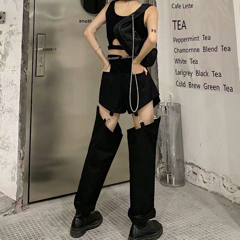 Quần ulzzang phong cách LISA BLACKPINK sexy cá tính thiết kế độc lạ 2022 | BigBuy360 - bigbuy360.vn