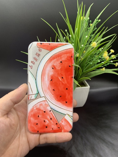 ốp iphone hình miếng dưa hấu to  a41d