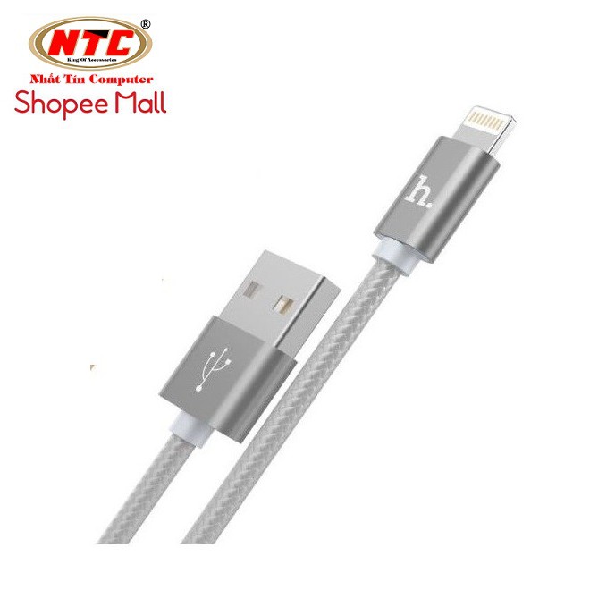 Cáp sạc lightning Hoco X2 dài 1m dành cho iphone/ ipad - hỗ trợ truyền dữ liệu