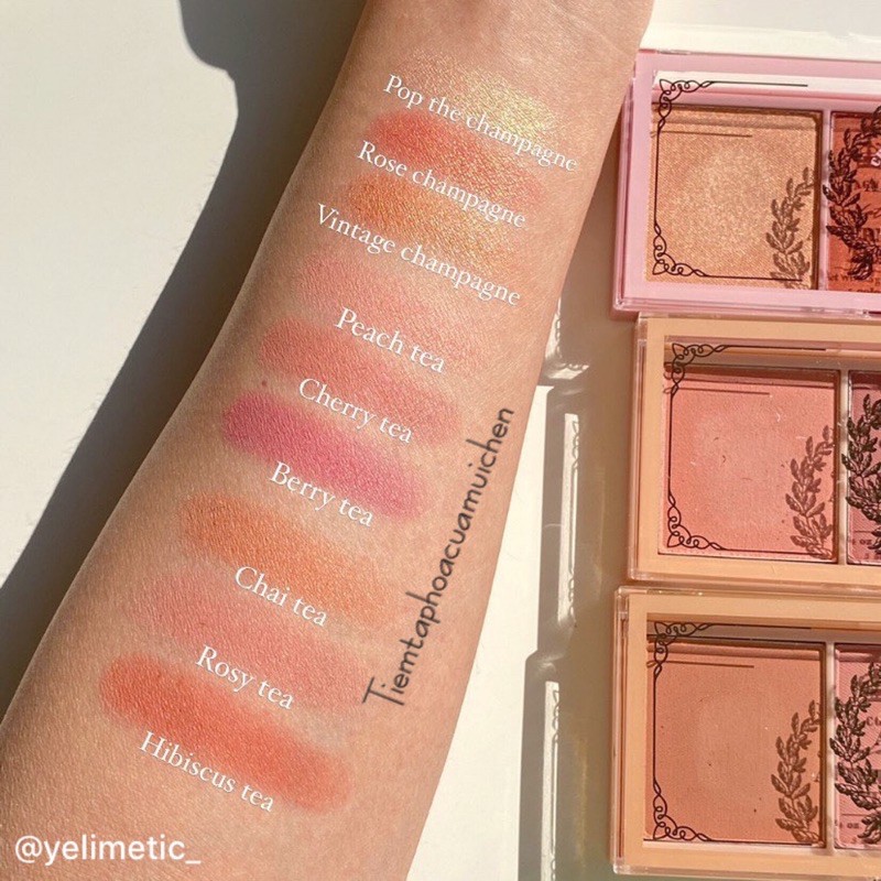 [New Color] Bảng Phấn Má 3 Màu I'M MEME AFTERNOON TEA BLUSHER PALETTE | BigBuy360 - bigbuy360.vn