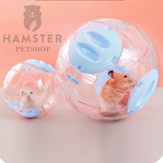 Bóng chạy mica cho hamster – Đồ chơi vận động an toàn, êm, nhiều màu |Hamster Petshop1