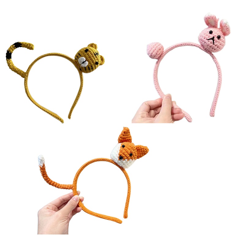 Băng Đô Cài Tóc Hình Thú Hoạt Hình Cho Nữ