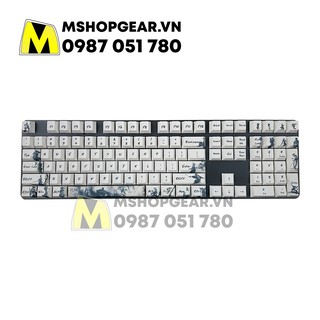 Keycap Lãng khách Samurai thick pbt dye-sub OEM profile 108 keys chất lượng tốt