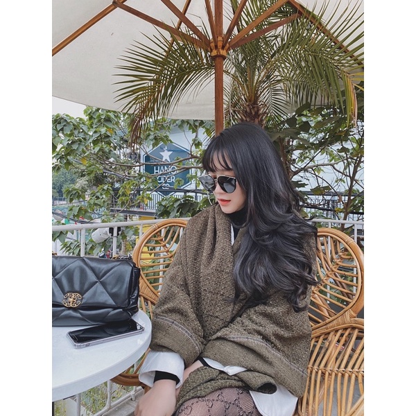 Khăn len thiết kế bản to