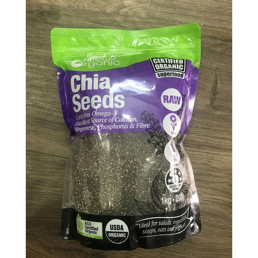 Hạt Chia Tím Úc 1kg