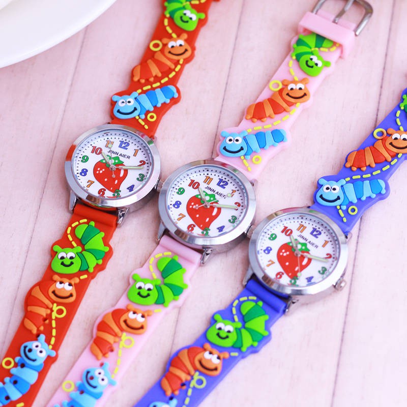 hồ đồng Phim hoạt hình dễ thương Trẻ em nhỏ Đồng hồ trẻ em nam và nữ Quartz không thấm nước điện tử phiên bản Hàn Qu | BigBuy360 - bigbuy360.vn