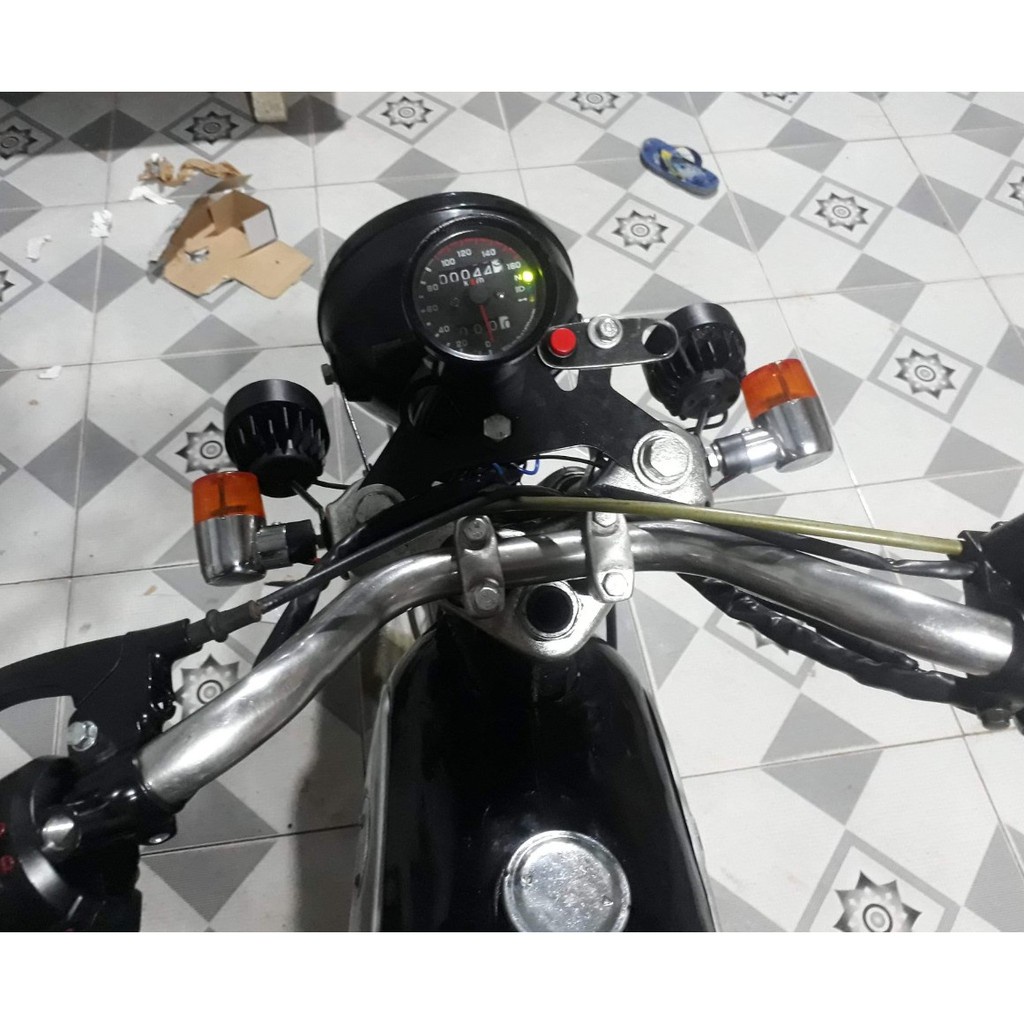 Cặp Xi nhan độ xe máy mô tô cafe racer retrol