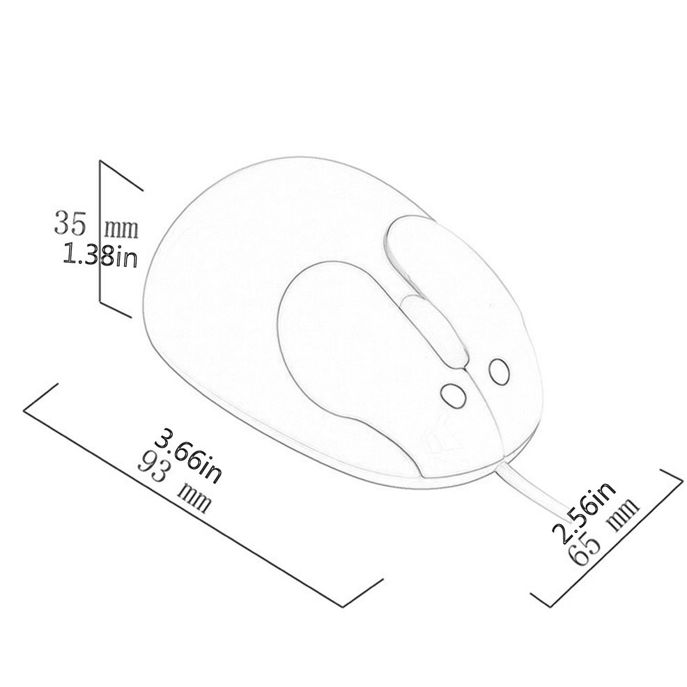 Chuột máy tính không dây USB hình thỏ theo phong cách hoạt hình