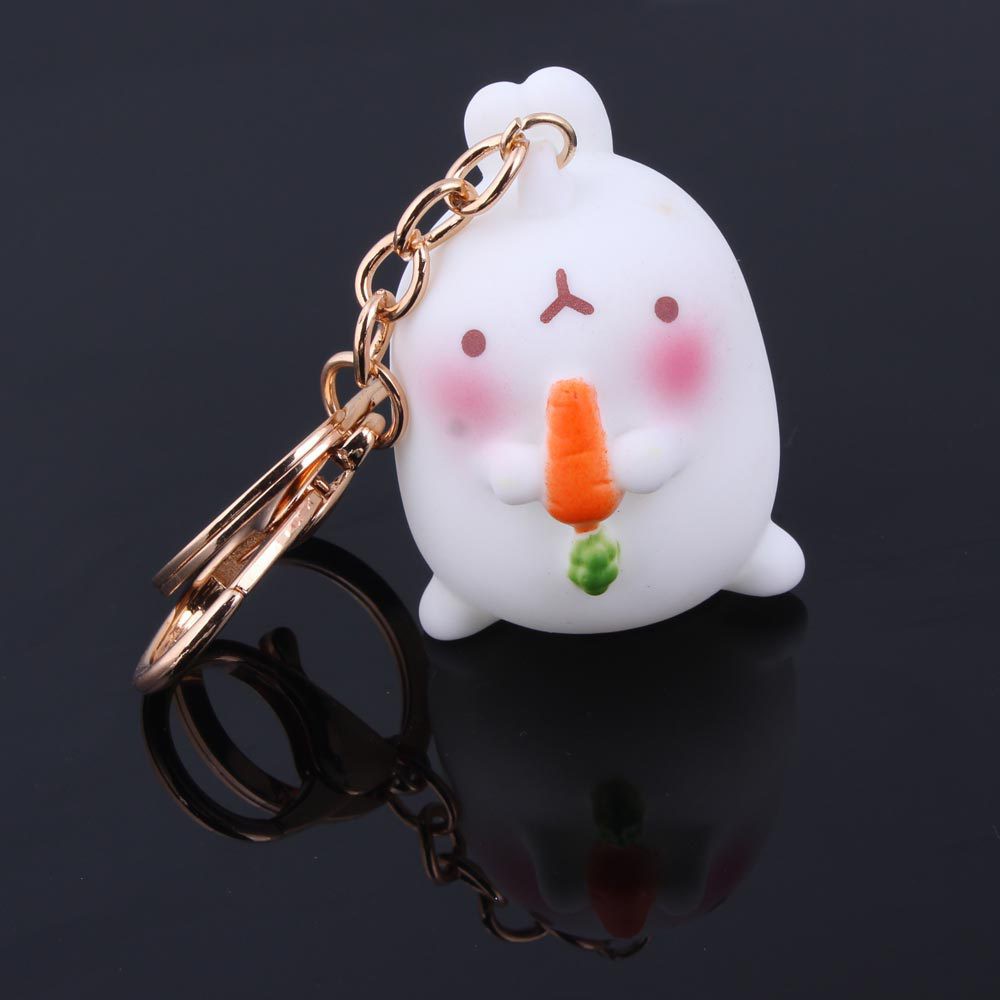 Móc Khóa Thỏ Vàng Ôm Cà Rốt