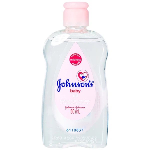 Dầu Johnson's Baby Oil Massage Và Dưỡng Ẩm Cho Bé