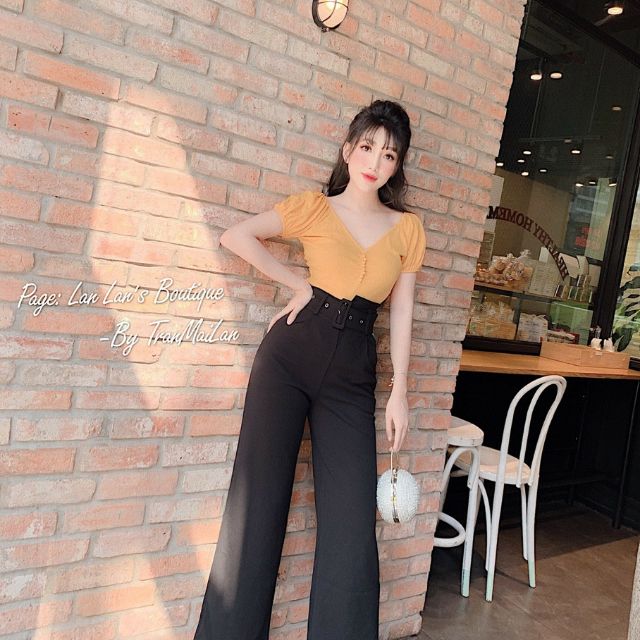 Quần suông cao cấp