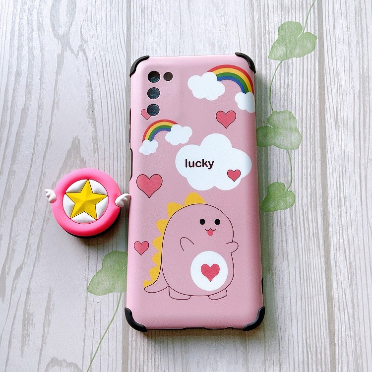 Ốp idm Hàn Quốc kèm pop Samsung A02S/A03S siêu xinh