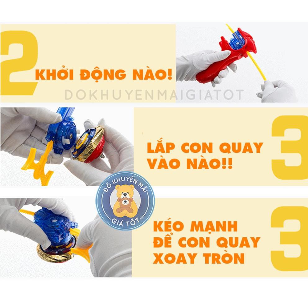 Đồ chơi cho bé 🥏 GIÁ SỐC 🥏 Đồ chơi con quay beyblade đại chiến vô cực nado - Đồ khuyến mãi giá tốt