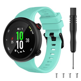 Watch Band for Garmin Forerunner 45/Forerunner 45S Silicone Strap Replacement Bracelet Accessory Wristband
