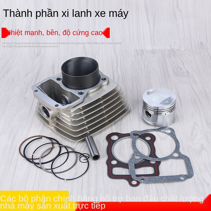 Xe mô tô ba bánh Loncin Foton CG150 175 200 210 250 bộ xi-lanh piston làm mát bằng nước