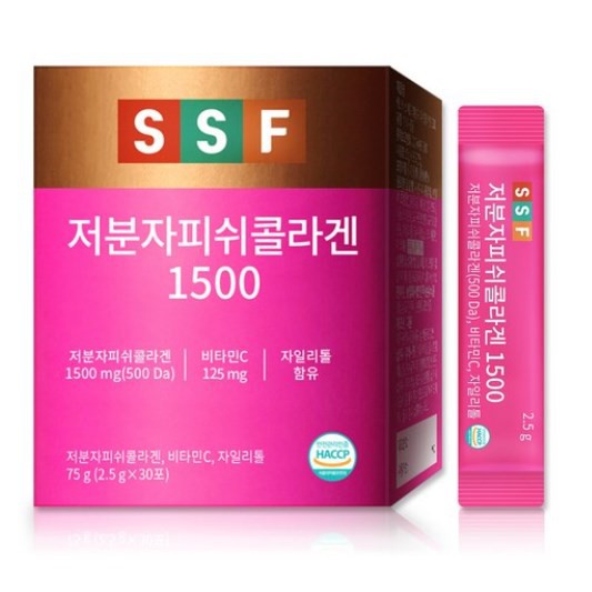 Bột uống, viên uống đẹp da Collagen cá thủy phân SSF Hàn Quốc