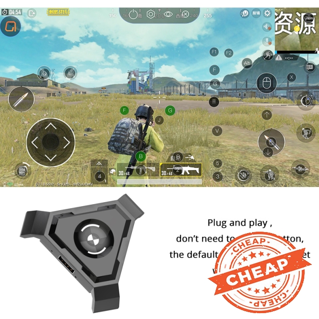 【Game】Dụng cụ hỗ trợ chơi game PUBG cho điện thoại Android , PC