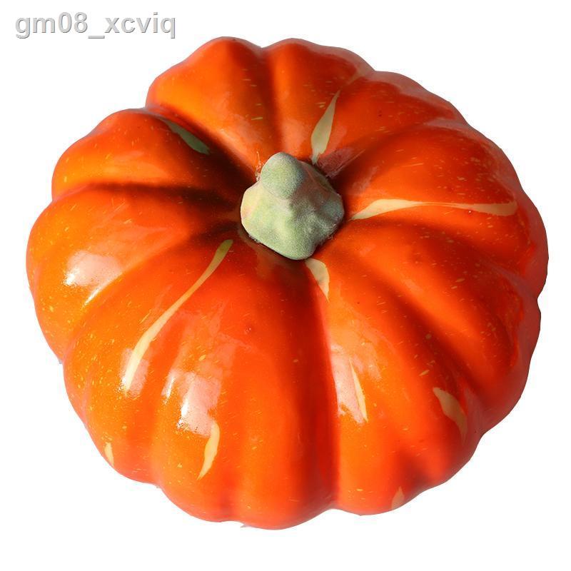 ☑ ✎ gm08_xcviq Mô hình bí ngô phỏng trang trí tủ Halloween đạo cụ chụp ảnh cực lớn