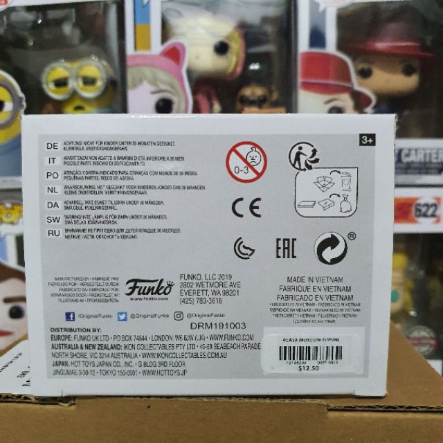 Đồ chơi mô hình funko pop 918 Moscu - La Casa de Papel