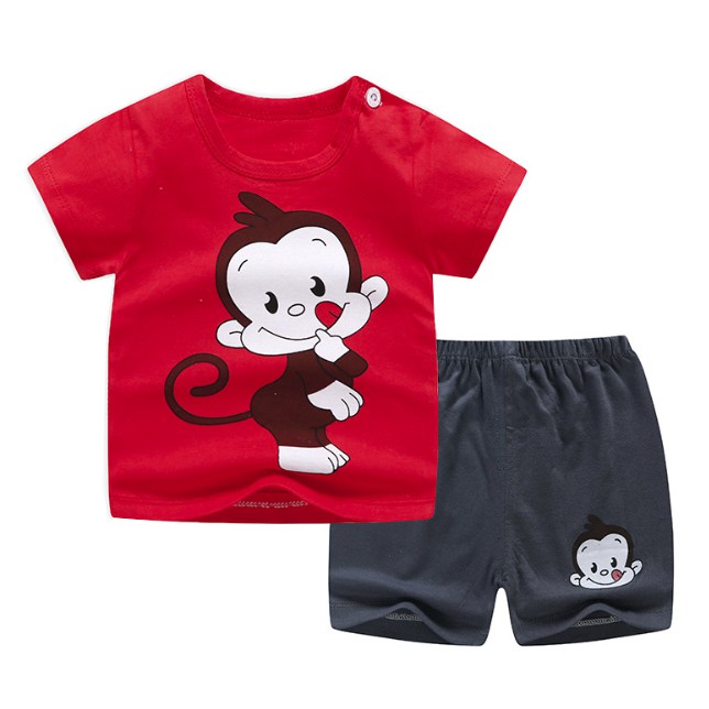 BỘ CỘC TAY COTTON CHO BÉ TRAI/GÁI KHỈ CON