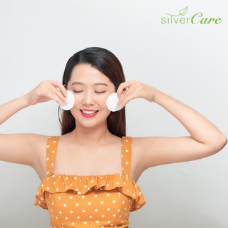 Bông cotton/tẩy trang hữu cơ Silvercare 60-80 miếng