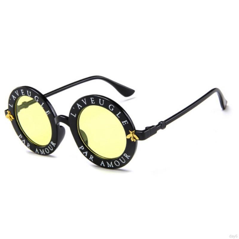 Kính mát tròn gọng nhựa thời trang UNISEX