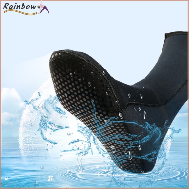 1 Đôi Tất Lặn Dày 3mm Giữ Ấm Chống Trượt Chống Thấm Nước