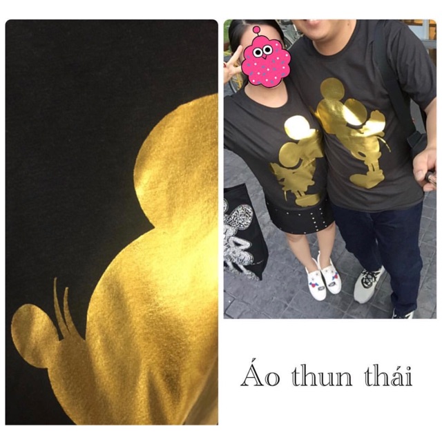 Áo thun mickey thái lan nam nữ