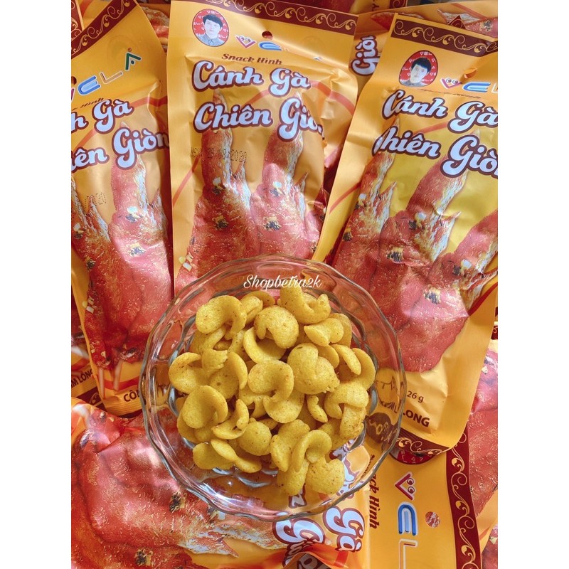 10 gói snack cánh gà chiên giòn Việt