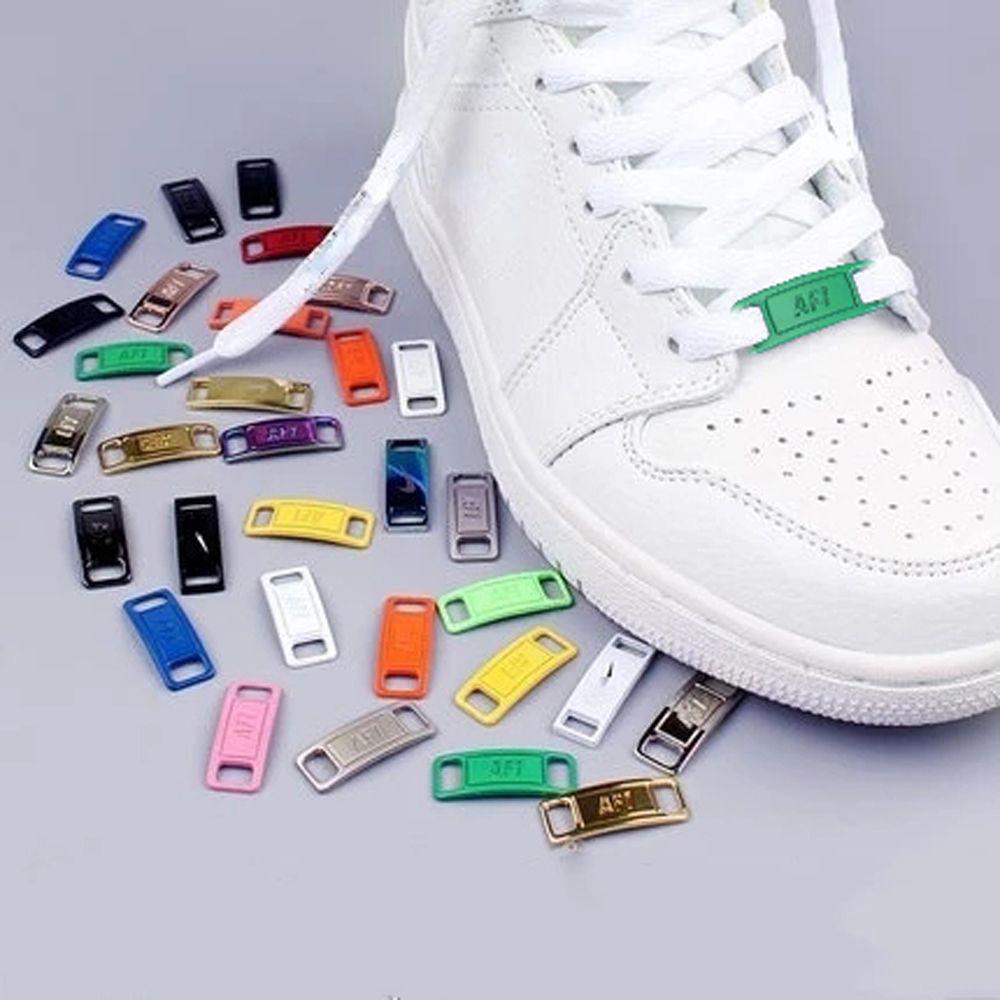 Khóa Dây Giày Đính Đá Chữ Cái AF1 Charms