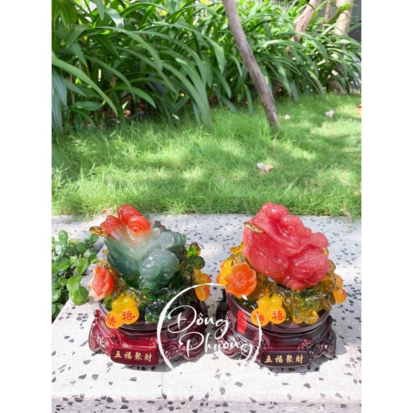 Tỳ Hưu - Cóc Thiềm Thừ Đế Xoay - Cóc Ngậm Tiền Linh Vật Phong Thuỷ - Chiêu Tài Kích Lộc