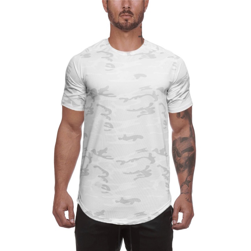 Mới Áo Thun Tay Ngắn Cổ Tròn Họa Tiết Rằn Ri Thời Trang Mùa Hè Cho Nam