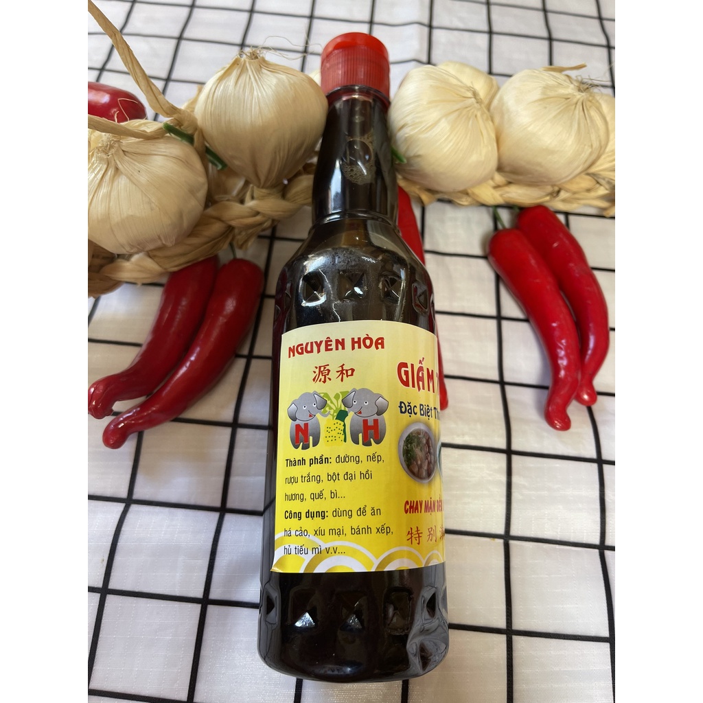 GIẤM TIỀU  HIỆU NGUYÊN HÒA 500ML