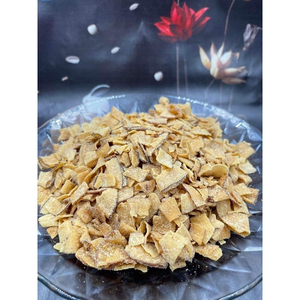 Dừa sấy giòn tẩm vị Cacao