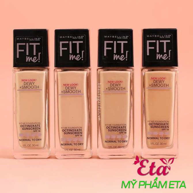 Kem nền Maybelline Fit Me MATTE PORELESS Foundation trang điểm da hoàn hảo cho da dầu và da hỗn hợp