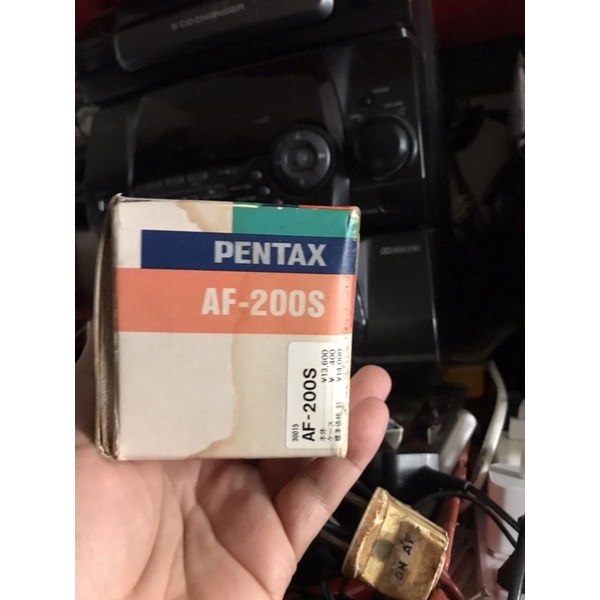 Đèn Flash hiệu Pentax AF200S AF 200 S AF-200-S flash nội địa của Nhật Bản nguyên hộp