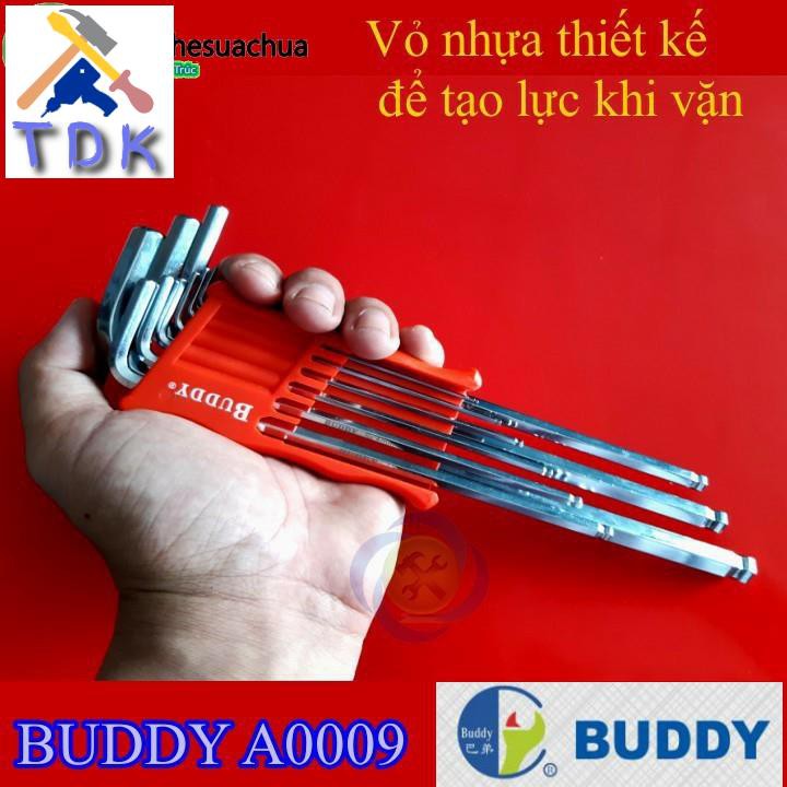 Bộ lục giác đầu bi Buddy A0009 có cán trợ lực