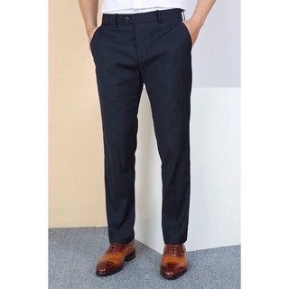 Quần tây Owen màu xanh đen, dáng quần Regular tôn dáng