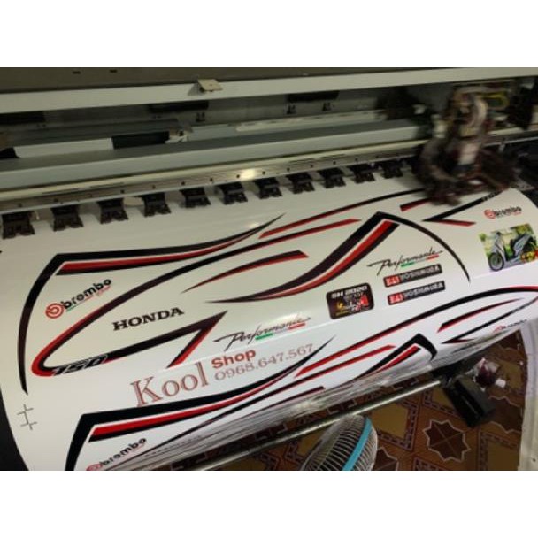 Tem Chỉ SH 2020 Loại 3 Lớp Chống Phai Màu