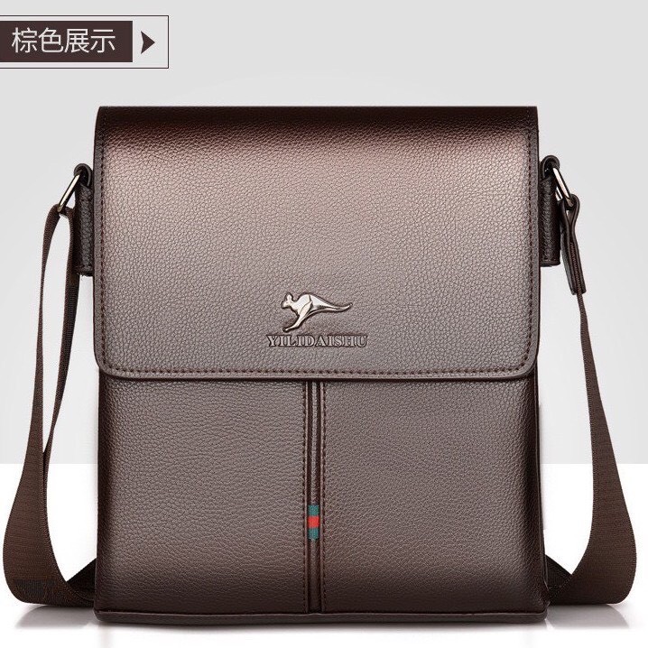 Túi đeo chéo nam da bò cao cấp YILIDAISHU T32 27x25x6cm D.HSTORE