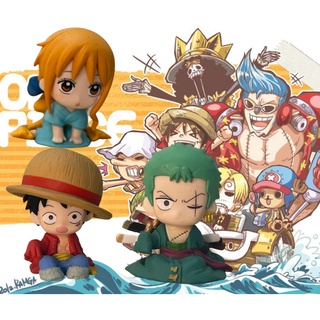 Mô hình Onepiece Chipi Luffy Nami Zoro chính hãng Nhật