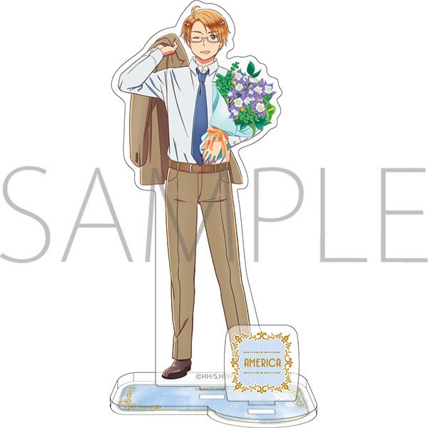 (CẦM HOA) Standee HETALIA Axis Powers acrylic anime mica chibi trang trí trưng bày mô hình