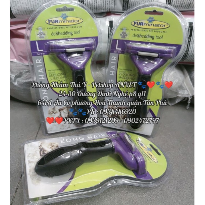 Lược chải lông chó mèo Fur.mina.tor chuyên dụng cho thú cưng😺❤️